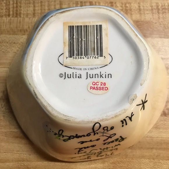 Julia Junkin Home Baked 6" Tan Bowl Serving - Picture 5 of 5